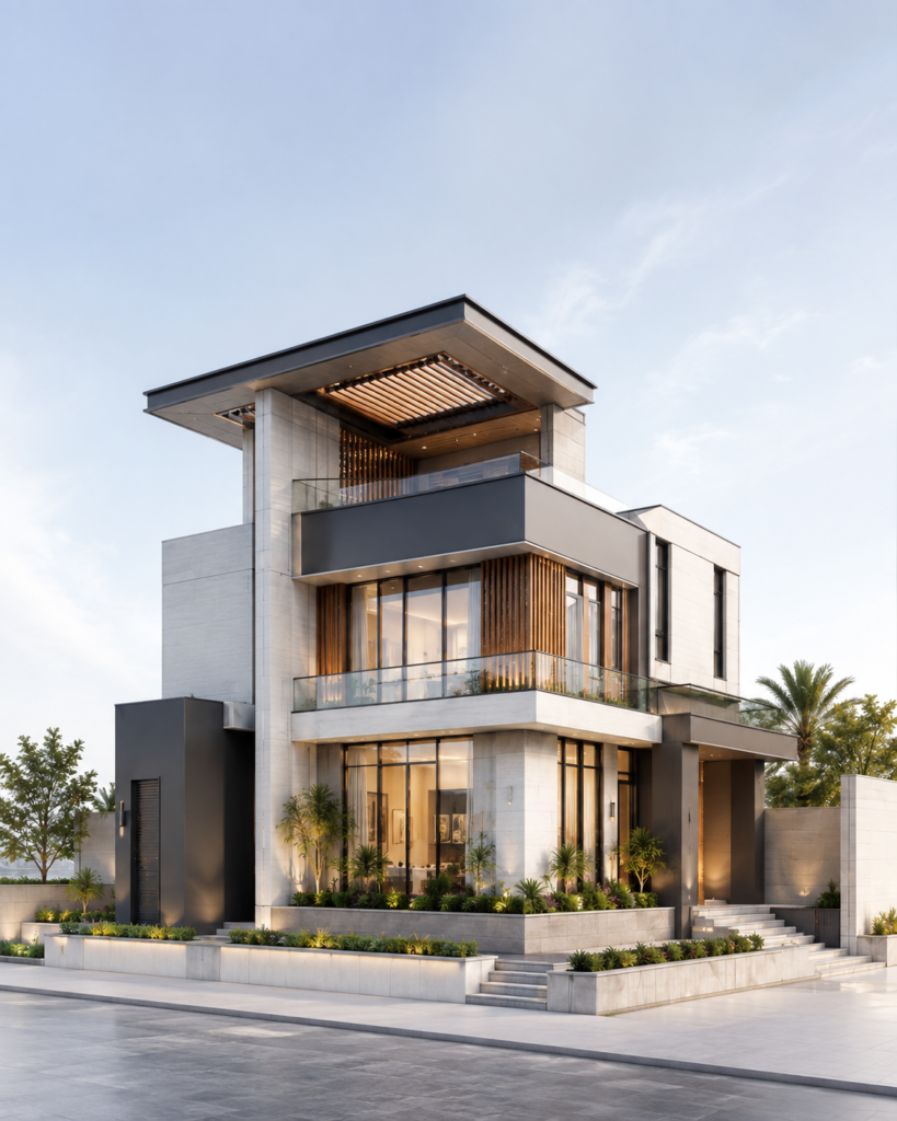 Contemporary villa